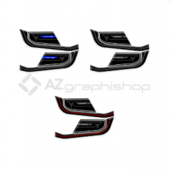 APA-004 : Autocollants garde-main AZ 2021-2022 Yamaha Tracer 9