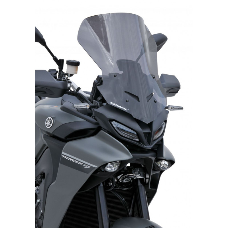 0102Y98 : Bulle haute protection Ermax 2021-2024 Yamaha Tracer 9