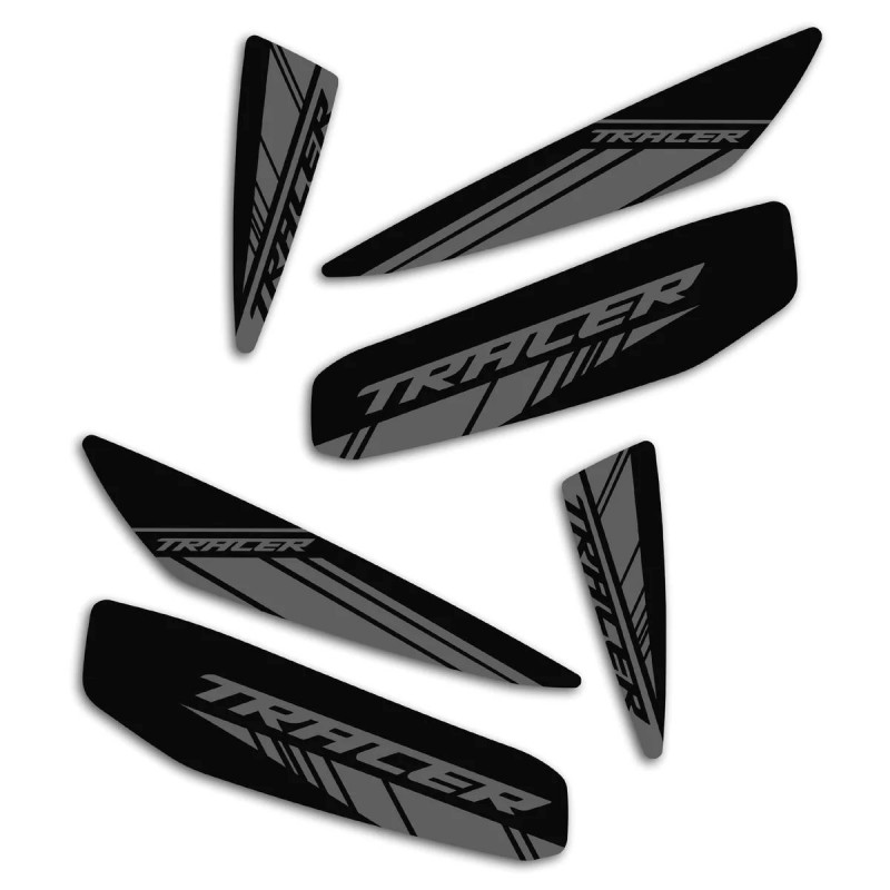 BRA08202B : Set di 6 adesivi Pyramid Yamaha Tracer 9
