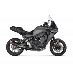 S-Y9R14-APC : Línea de escape Racing Carbon Akrapovič 2021-2024 Yamaha Tracer 9