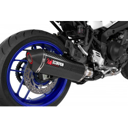 RYA128SYSCEO : Ligne d’échappement carbone Scorpion Yamaha Tracer 9