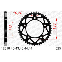 3065023 : Kit catena AFAM super-rinforzata X-Ring Yamaha Tracer 9