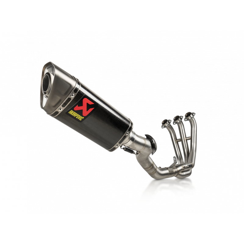 S-Y9R20-APC : Akrapovič Racing Carbon Exhaust Line 2025 Yamaha Tracer 9