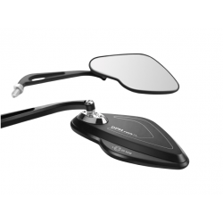 R-0630BY/CP : Espejos Retrovisores Police De Pretto Moto 2021-2024 Yamaha Tracer 9