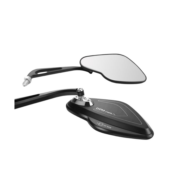 R-0630BY/CP : Espejos Retrovisores Police De Pretto Moto 2021-2024 Yamaha Tracer 9