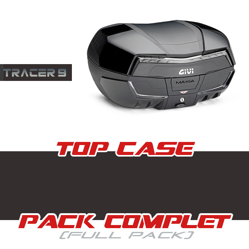 PACK2-T9-V58 : Pack Top case Givi V58 Maxia5 Tech 2025 Yamaha Tracer 9