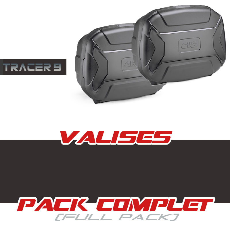 PACK2-T9-TRK35 : Givi Trekker Lite 35 2025 Seitenkoffer-Set Yamaha Tracer 9
