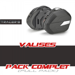 PACK1-T9-WL900B : Paquete de maletas laterales Givi WL900B 2021-2024 Yamaha Tracer 9