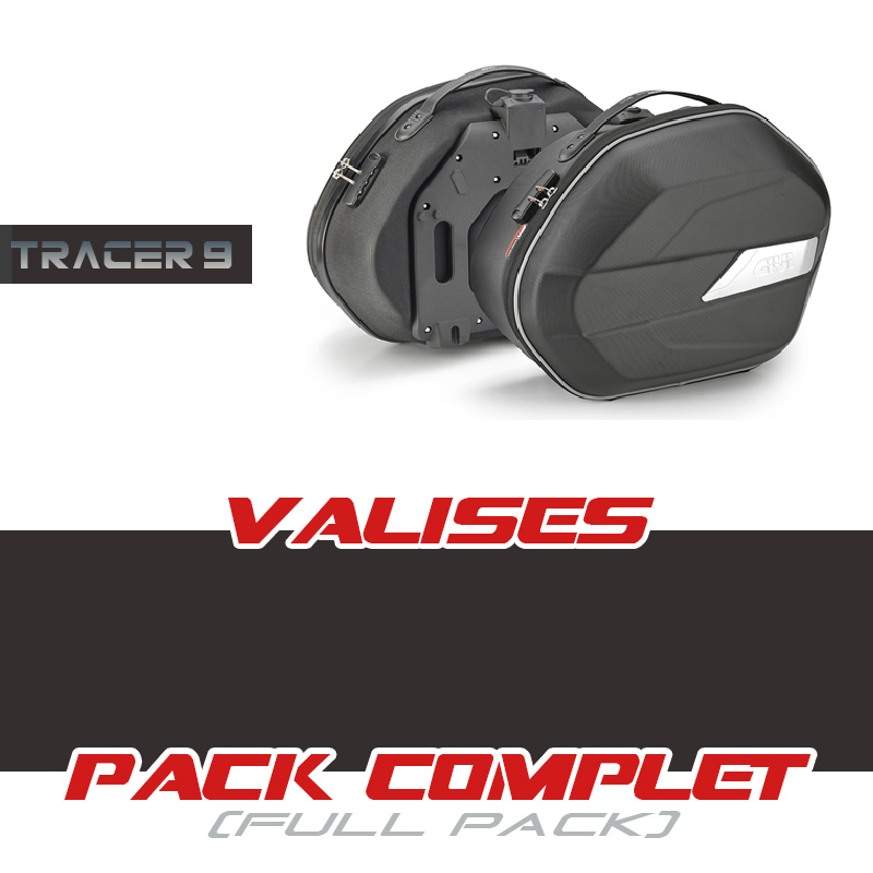 PACK1-T9-WL900B : Givi WL900B Seitenkofferset 2021-2024 Yamaha Tracer 9