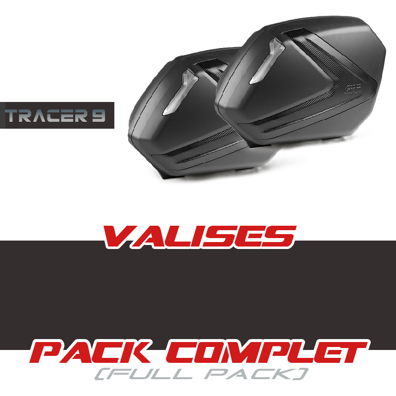 PACK-T9-V37 : Pack de maletas laterales Givi V37 Yamaha Tracer 9