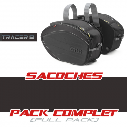 PACK1-T9-EA100C : Givi EA100C Saddlebag Pack 2021-2024 Yamaha Tracer 9