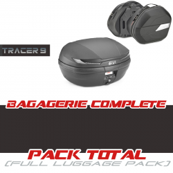 PACK-T9-V45-WL900B : Pacchetto completo Givi Top Case V45 Arena Tech + valigie WL900B Yamaha Tracer 9