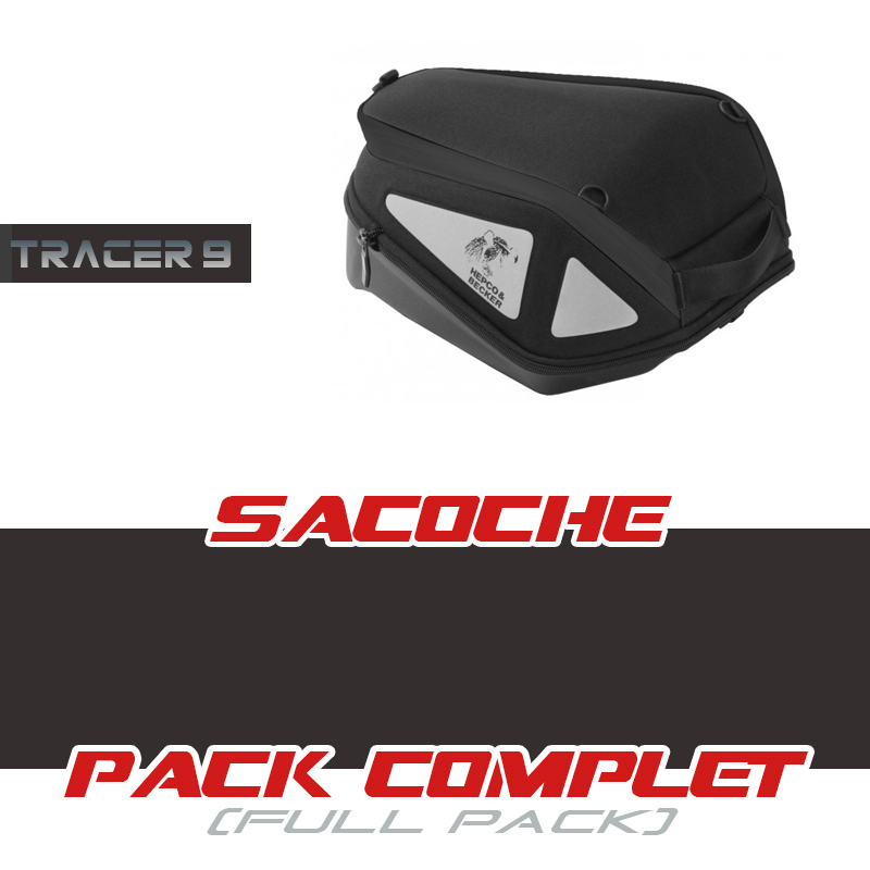 PACK-T9-ROYSTER : Hepco-Becker Royster Tankrucksack-Set Yamaha Tracer 9