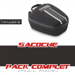 PACK-T9-STREET-DAYPACK : Paquete bolsa de depósito Street Daypack 2.0 Hepco-Becker Yamaha Tracer 9