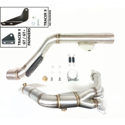 CY9982RB : Línea de escape completa IXIL Race Xtrem Black Yamaha Tracer 9