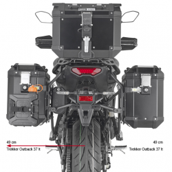 PLO2159CAM : Givi PL ONE-FIT Träger für Monokey® CAM-SIDE Koffer 2021-2024 Yamaha Tracer 9