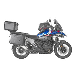 OBKEV48AL + OBKEV48AR + SLR102 : Givi Trekker Outback Evo Smart Seitenkoffer 48LT Yamaha Tracer 9