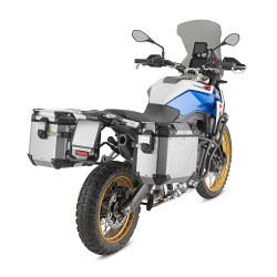 OBKEV48AL + OBKEV48AR + SLR102 : Givi Trekker Outback Evo Smart 48LT Side Cases Yamaha Tracer 9