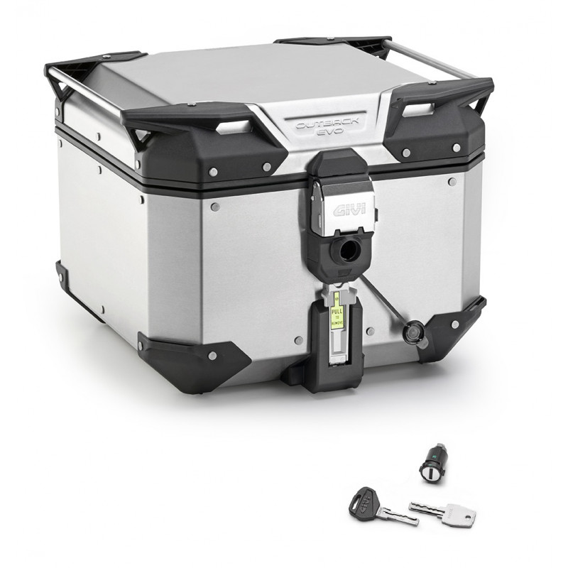 OBKEV42A + SLR101 : Givi Trekker Outback Evo Smart 42LT Top Case Yamaha Tracer 9