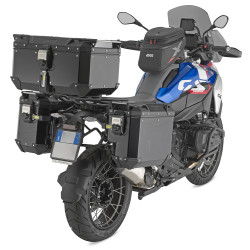 OBKEV58A + SLR101 : Bauletto Givi Trekker Outback Evo Smart 58LT Yamaha Tracer 9