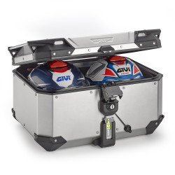 OBKEV58A + SLR101 : Top case Givi Trekker Outback Evo Smart 58LT Yamaha Tracer 9