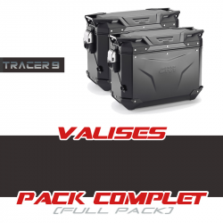 PACK1-OBKEV37B : Givi Trekker Outback Evo Smart 37LT Side Case Set Black 2021-2024 Yamaha Tracer 9