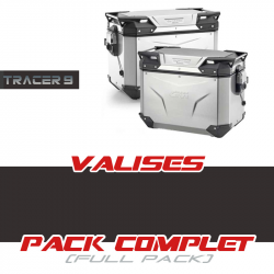 PACK1-OBKEV48A : Set valigie laterali Givi Trekker Outback Evo Smart 48LT Alluminio 2021-2024 Yamaha Tracer 9