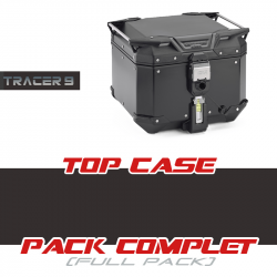 PACK1-OBKEV42B : Givi Trekker Outback Evo Smart 42LT Black Top Case Pack 2021-2024 Yamaha Tracer 9