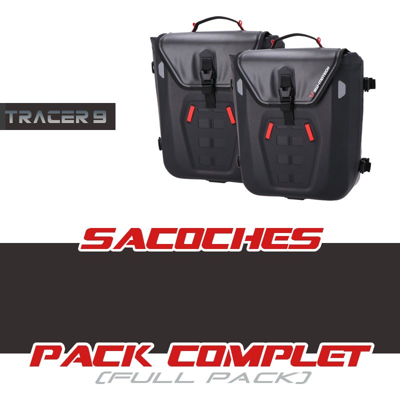 BC.SYS.06.921.31000/B : Pack de sacoches latérales SysBag WP M SW-Motech Yamaha Tracer 9