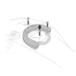 Y016CS : Fixation de sacoche de réservoir Click System Shad 2025 Yamaha Tracer 9