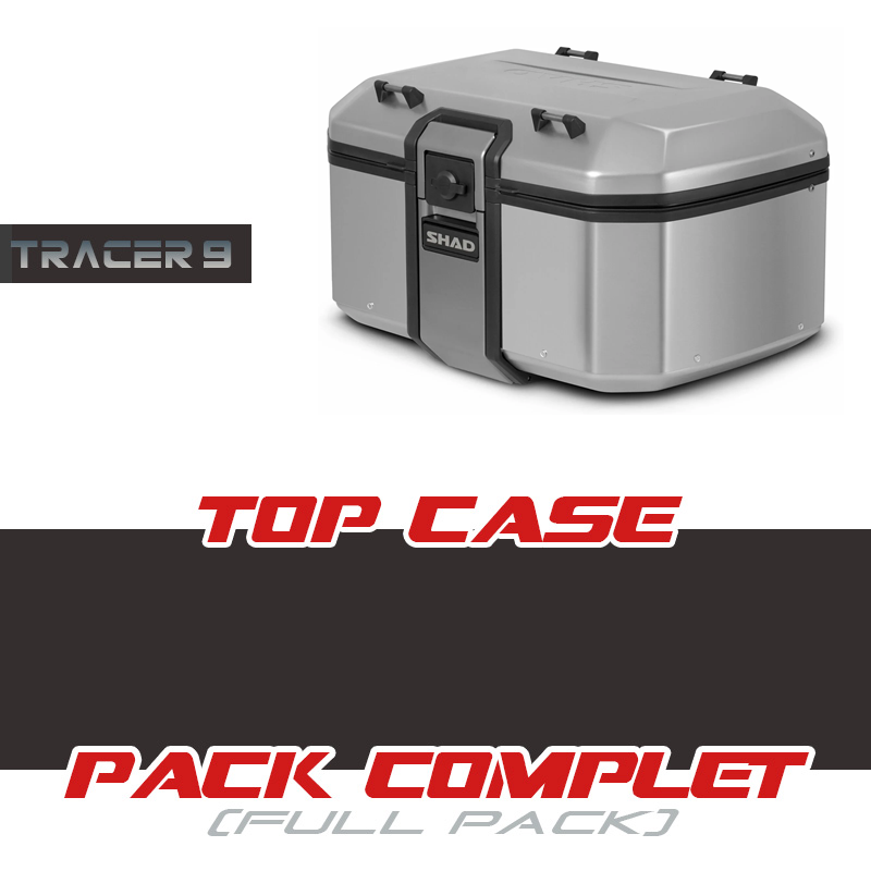 PACK-TR55A-T9 : Pacco Top Case Shad Terra TR55 Alu Yamaha Tracer 9