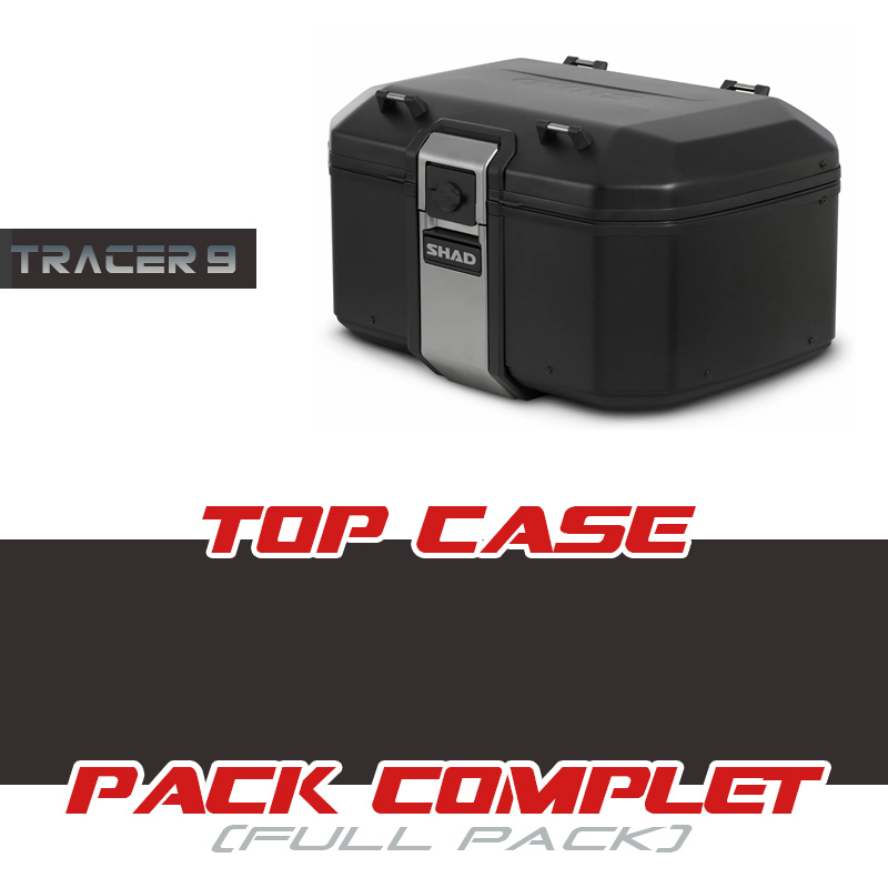 PACK-TR55N-T9 : Pacco Bauletto Shad Terra TR55 Nero Yamaha Tracer 9