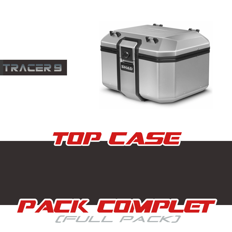 PACK-TR48A-T9 : Pacco Top case Shad Terra TR48 Alluminio Yamaha Tracer 9