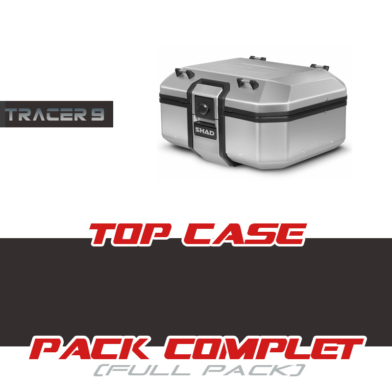 PACK-TR37A-T9 : Pacco Top case Shad Terra TR37 Alu Yamaha Tracer 9