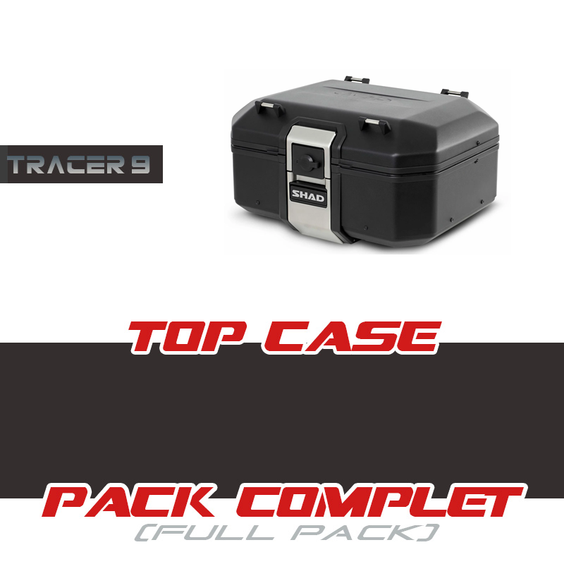 PACK-TR37N-T9 : Shad Terra TR37 Topcase Pack Schwarz Yamaha Tracer 9