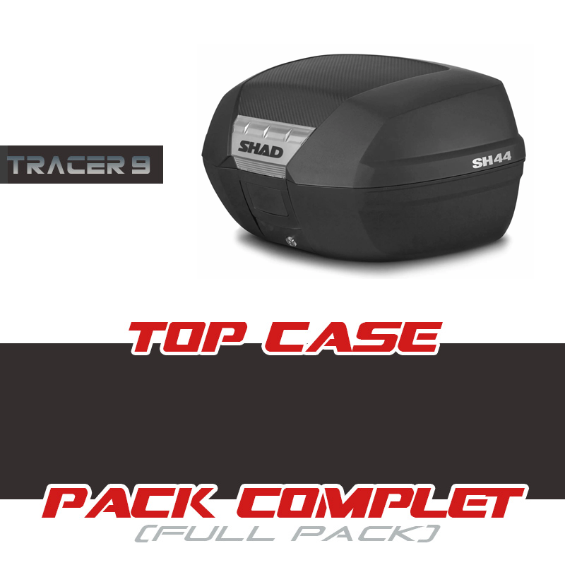 PACK-SH44-T9 : Paquete Baúl Superior Shad SH44 Yamaha Tracer 9