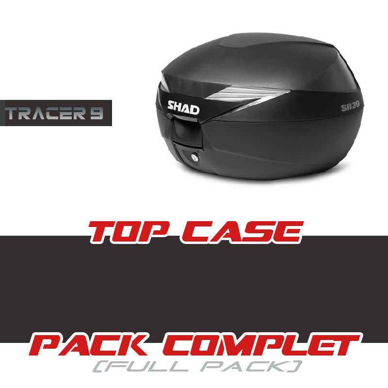 PACK-SH39-T9 : Pacchetto Top Case Shad SH39 Yamaha Tracer 9
