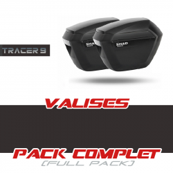 PACK2-SH23-T9 : Shad SH23 Seitentaschenkoffer-Set 2025 Yamaha Tracer 9