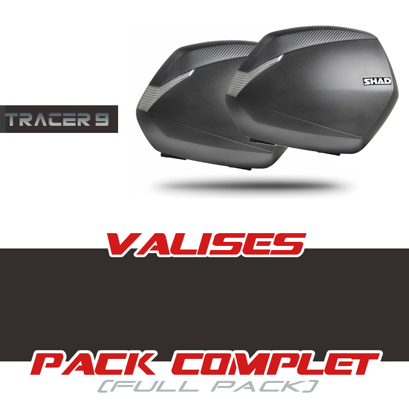 PACK1-SH36-T9 : Set valigie laterali Shad SH36 2021-2024 Yamaha Tracer 9