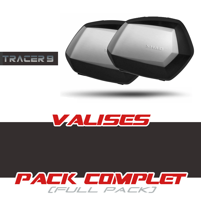 PACK2-SH35-T9 : Set valigie laterali Shad SH35 2025 Yamaha Tracer 9