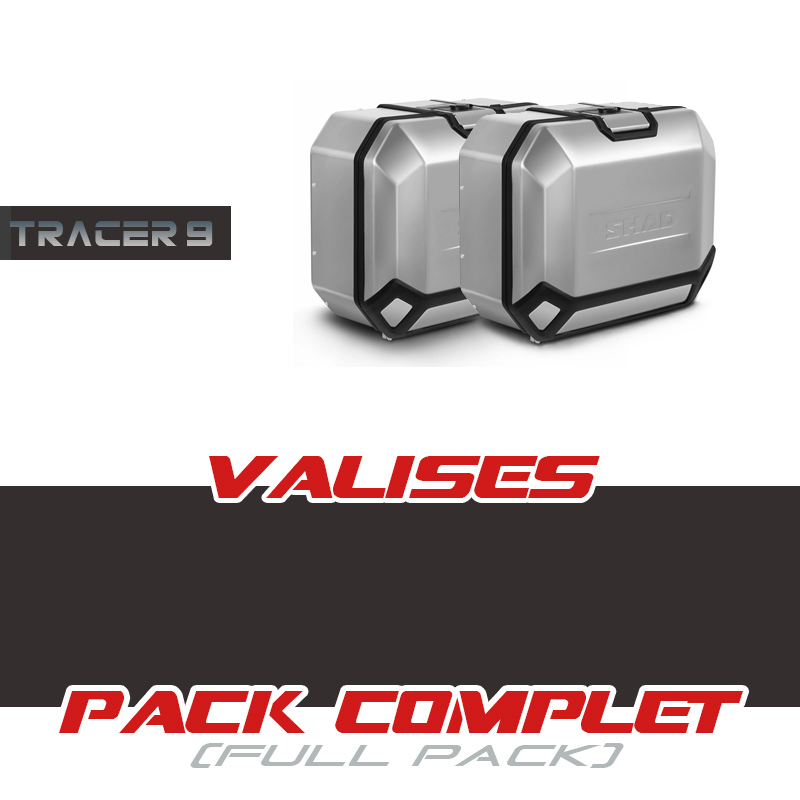 PACK2-TR36A-T9 : Shad TR36 Terra Alu 2025 Side Case Pack Yamaha Tracer 9