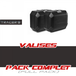 PACK1-TR36N-T9 : Kit valigie laterali Shad TR36 Terra Nero 2021-2024 Yamaha Tracer 9