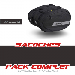 PACK-SL58-T9 : Shad SL58 Satteltaschen-Set Yamaha Tracer 9