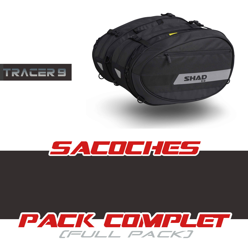 PACK-SL58-T9 : SL58 Saddlebag Pack Shad Yamaha Tracer 9