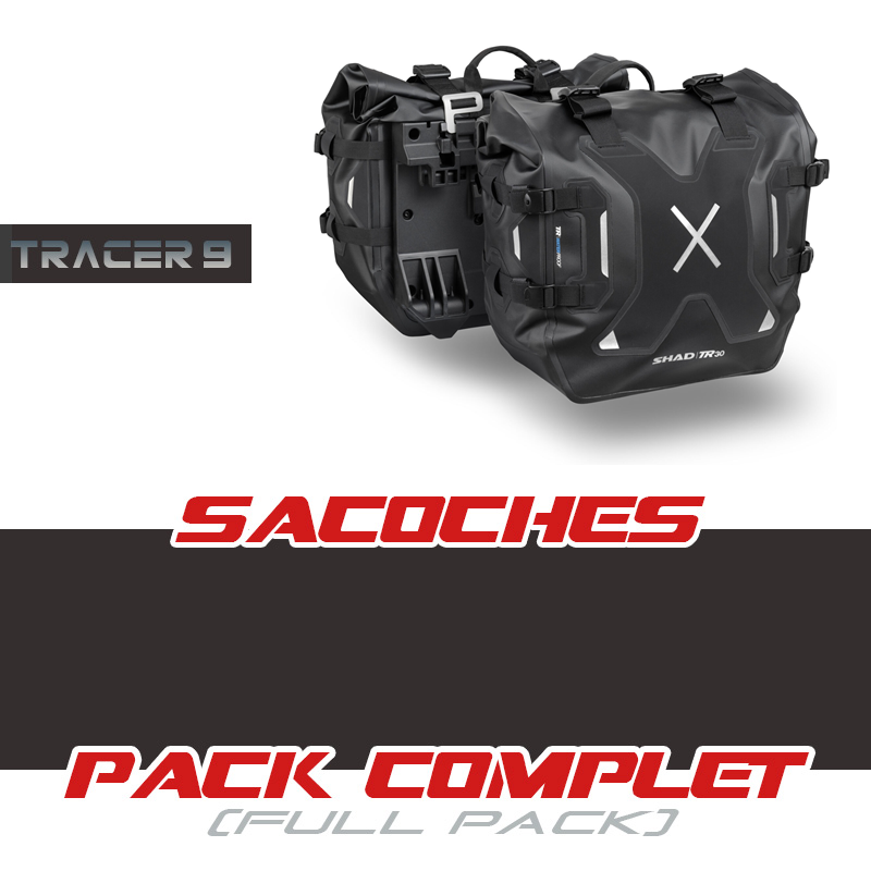 PACK1-TR30-T9 : Pack bolsas Shad Terra TR30 2021-2024 Yamaha Tracer 9