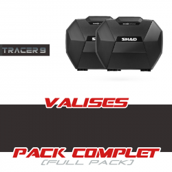PACK1-SH38XC-T9 : SH38X Carbon Side Cases Pack Shad 2021-2024 Yamaha Tracer 9