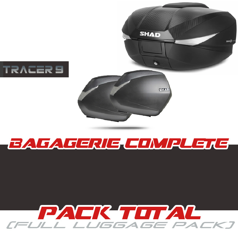 PACK2-SH58X-SH36-T9 : Pack completo Shad SH58X+SH36 2025 Yamaha Tracer 9