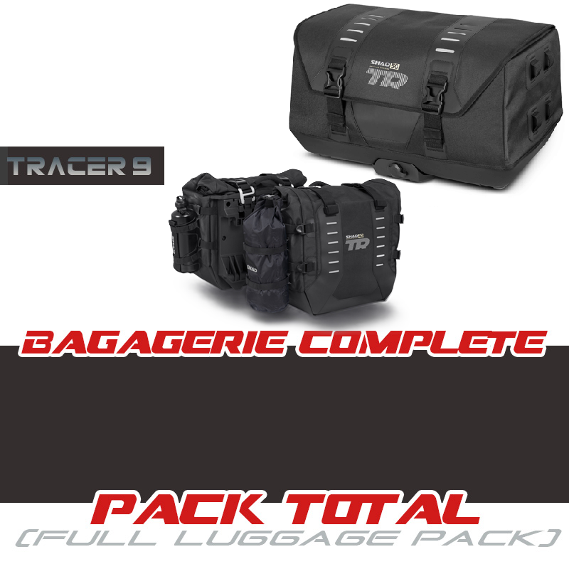 PACK2-TR50-TR40-T9 : Pacchetto completo Shad Terra TR50 + TR40 2025 Yamaha Tracer 9