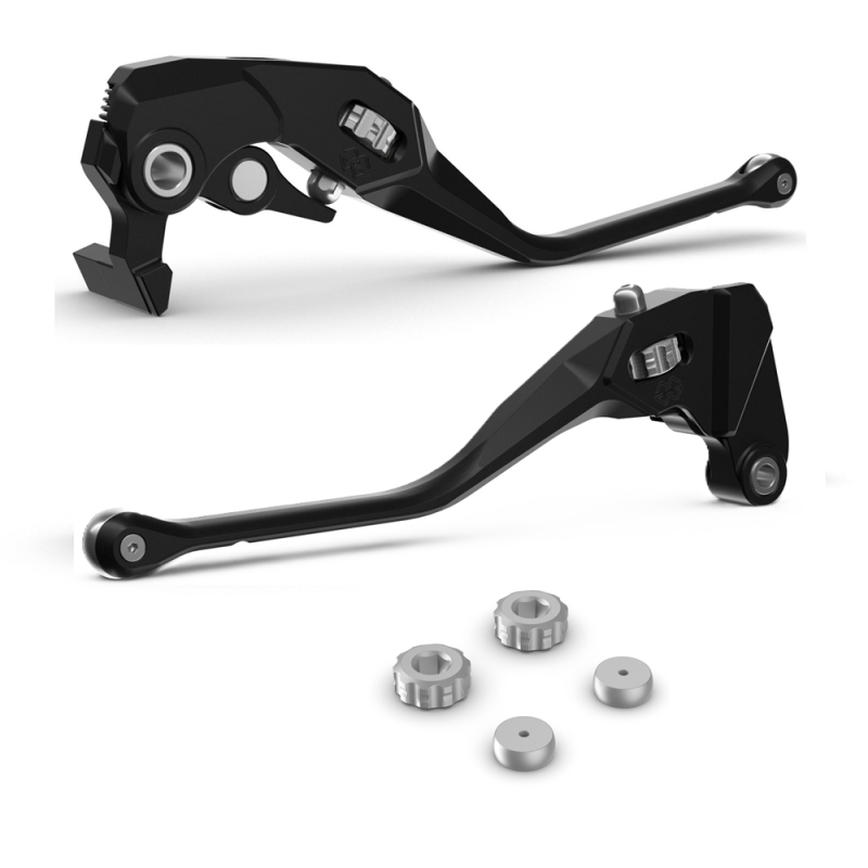 PACK-LEVIERS-A : Kupplungs- und Bremshebel-Set silber Yamaha Yamaha Tracer 9
