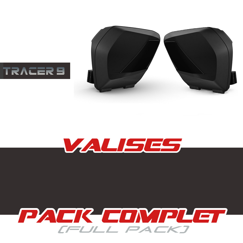 PACK-T9-TOUR-2124 : Set valigie laterali TOUR Yamaha 2021-2024 Yamaha Tracer 9